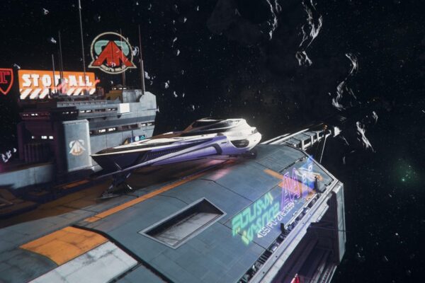 890 Perched Chilling on Orbital Station